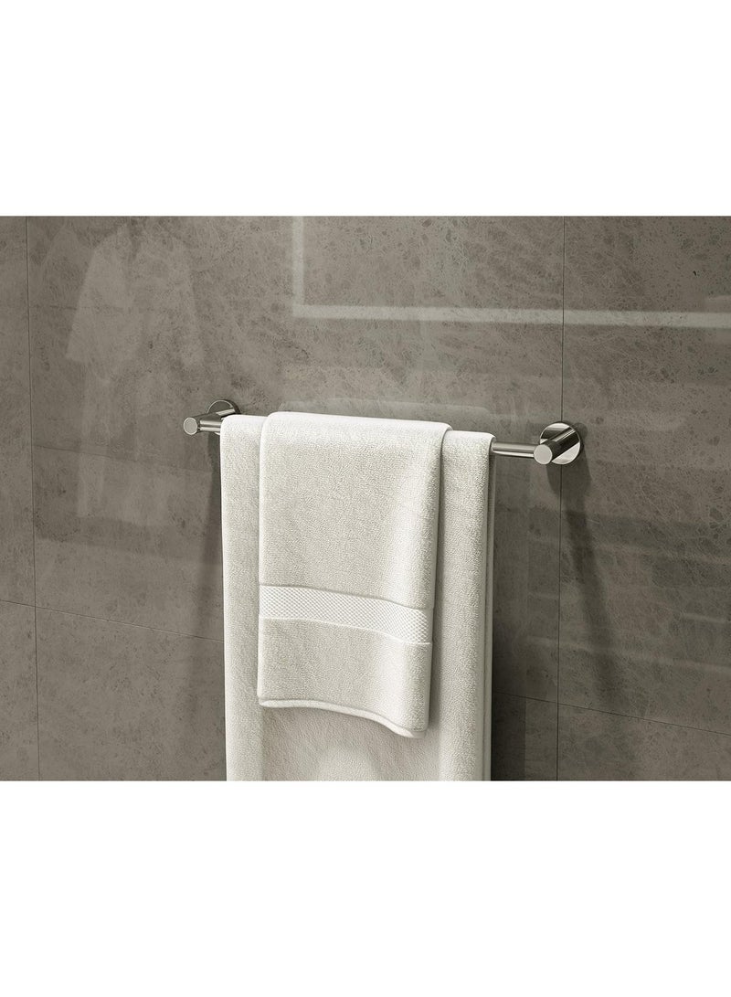 واي آند دي حامل مناشف كروم، 23.6 بوصة حامل مناشف من الفولاذ المقاوم للصدأ حامل مناشف الحمام حامل مناشف المطبخ على الحائط (كروم، 23.6 بوصة) - Image 3